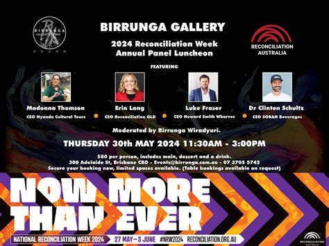 Birrunga Gallerys 2024 Reconciliation Week Annual Panel Luncheon ...