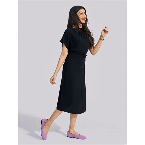 Buy Neeman's Plush Square Flat Ballerinas - Purple Online