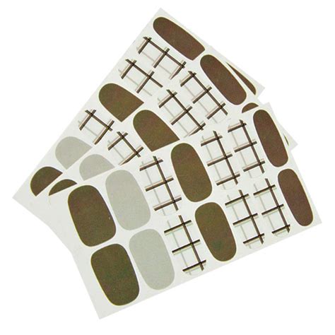 Farmmaith 3 Pieces Lady Nail Sticker Nail Art Stickers Manicure Tips ...
