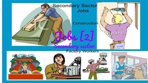 Image result for Secondary Sector Job Example