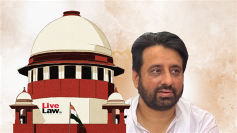 Supreme Court Rejects Anticipatory Bail for AAP MLA Amanatullah Khan in ...