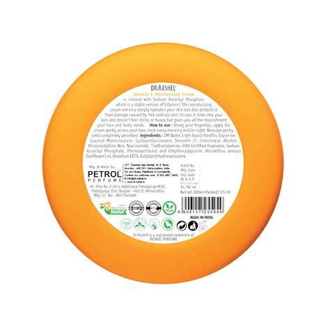 Vitamin C Moisturizing Cream for Dry Skin - Dr Rashel – Dr.Rashel