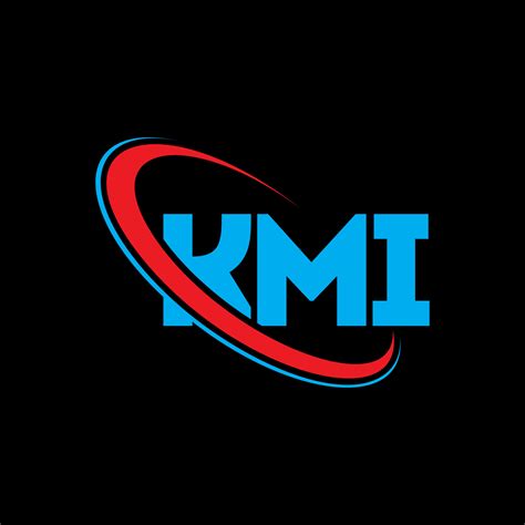 KMI logo. KMI letter. KMI letter logo design. Initials KMI logo linked ...