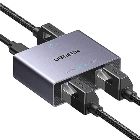 UGREEN Ethernet Splitter Adapter: 1 to 2 Lan Splitter 45311 – Ugreen India