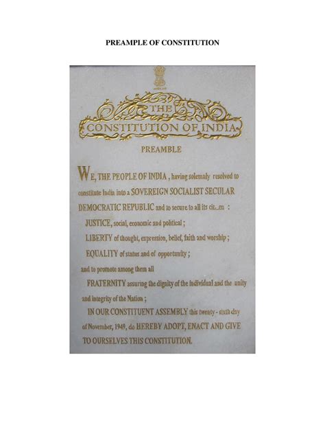 Preample - Indian Polity- M. Laxmikanth - PREAMPLE OF CONSTITUTION ...