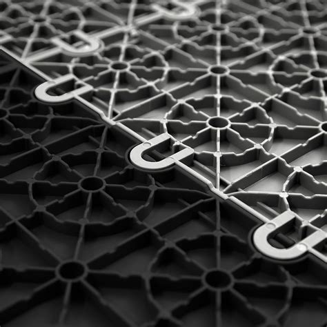 IncStores ⅜ Inch Thick Nitro Interlocking Garage Floor Tiles | Plastic ...