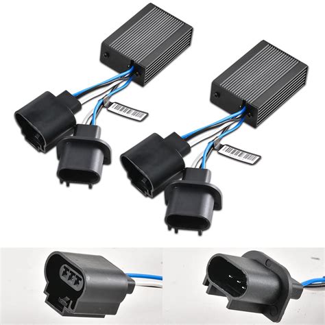 Buy H13 9008 Led Headlight Decoder, OUSHI H13 Canbus Resistor Anti ...