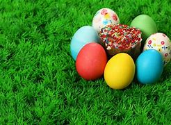 Image result for Bunny and Easter Eggs Background Wallpaper