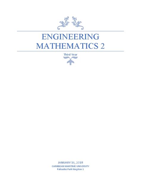 Image result for M2 Engineering Maths