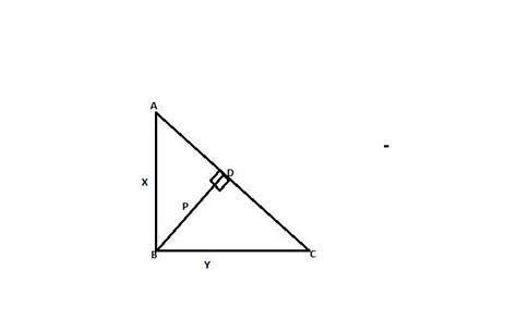 If the altitude on the hypotenuse of a right triangle, whose legs have ...