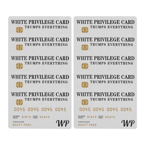 Examples Of White Privilege