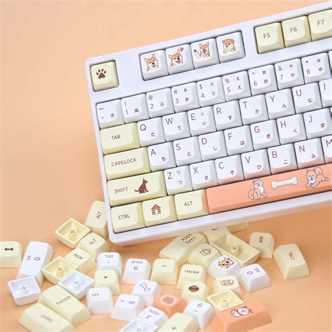 Buy Tokey Keys Set XDA Profile Custom Keycaps PBT Dye Sublimation ANSI ...