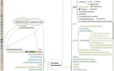 FreeMind Tutorial 的图像结果