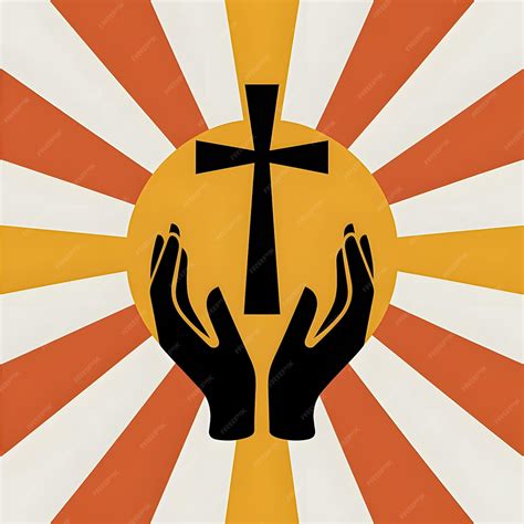 Christian cross symbol beautiful design | Premium AI-generated image