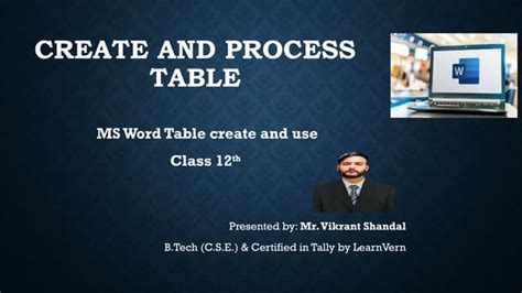 Image result for Word Process Table