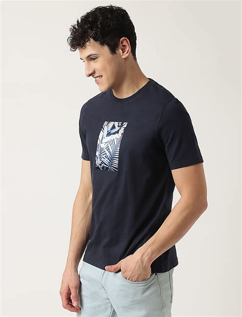 Buy Pure Cotton Graphic Print Crew Neck T-Shirt at Marks & Spencer
