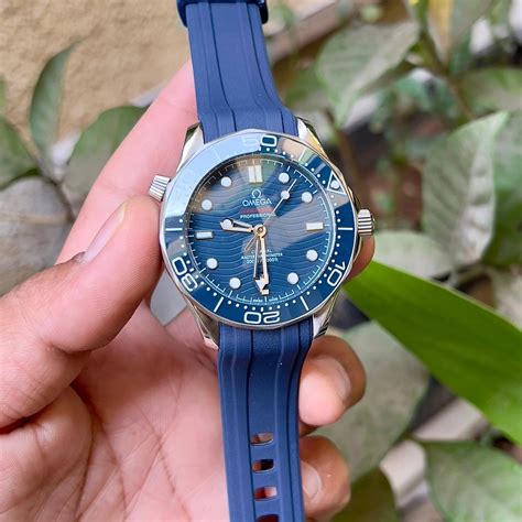 Omega Seamaster Diver 300M Co Axial Chronometer Blue – ShahStore