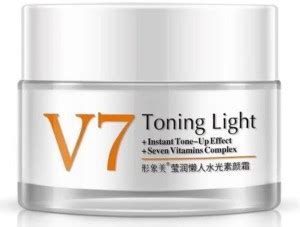 Images V7 toning light instant tone up effect 7 vitamin complex cream ...