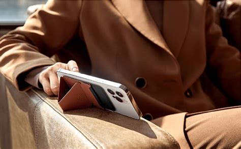 Moft Wallet Case For Iphone 12 Series (Leather | Black) Wall Mount ...