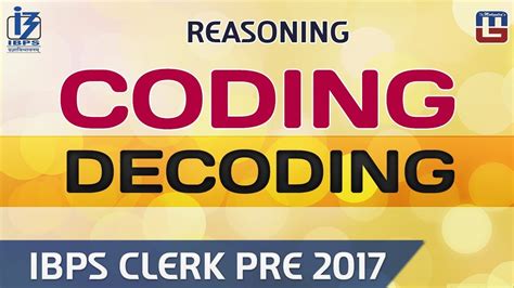 Image result for Coding/Decoding Reasoning IBPS