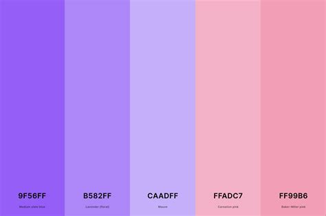 25+ Best Pink Color Palettes with Names and Hex Codes | Color palette ...