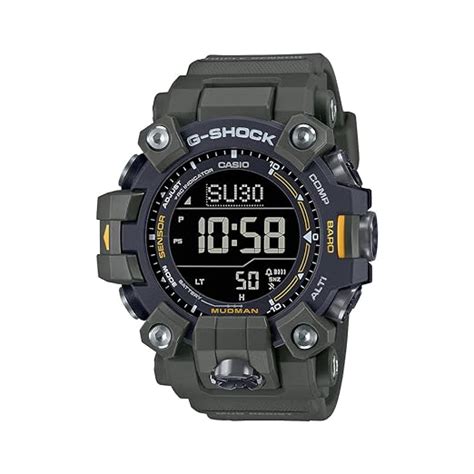 Casio G-Shock GW-9500-3DR Digital Dial Military Green Resin Strap Men's ...