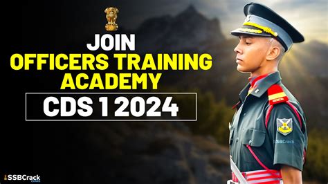 Join Officers Training Academy – CDS 1 2024 Notification