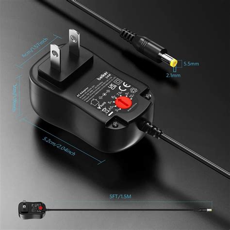 Belker ACDC Adapter - Universal Multi-Voltage Power India | Ubuy