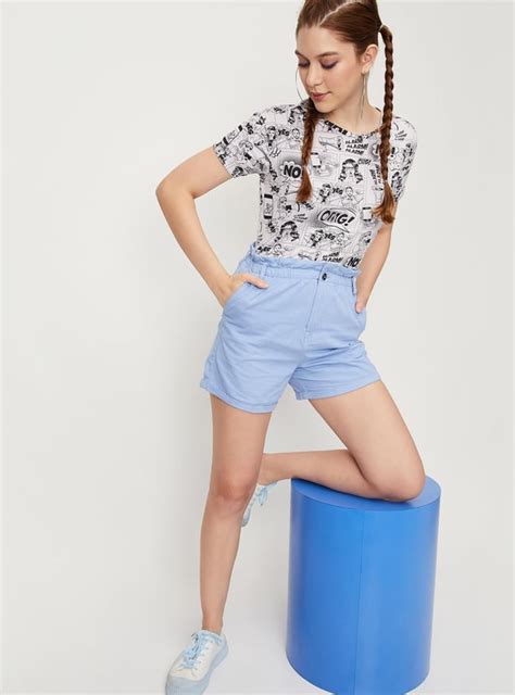 Buy Women All-Over Printed Crop T-shirt Online at just Rs. 399.0 ...