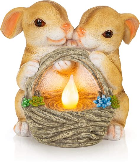 VP Home Bunny Rabbits Solar Powered LED Outdoor India | Ubuy