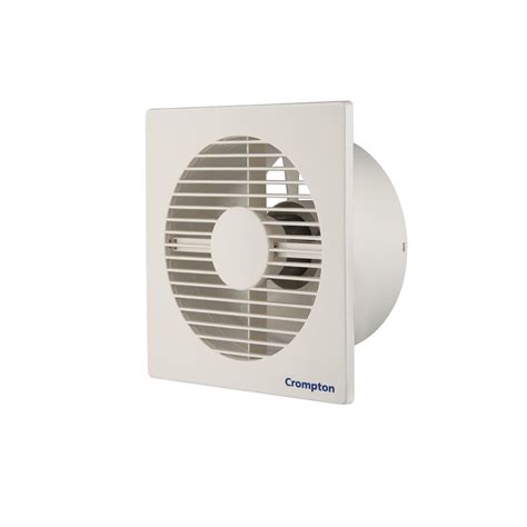 Crompton Axial Air High-Speed Plastic Exhaust/Ventilation Fan (150 mm/6 ...