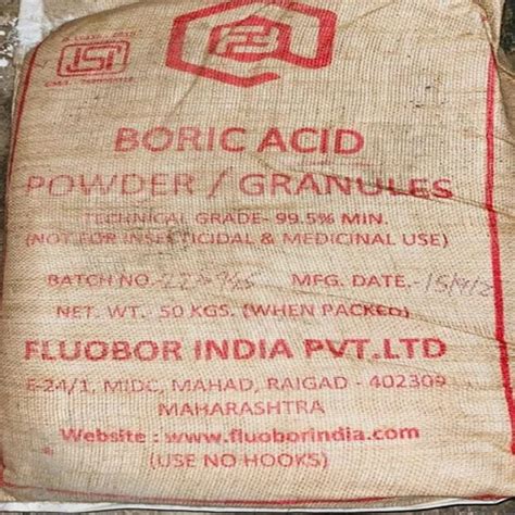 Boric Acid - Boric Acid Powder Trader - Retailer from Mumbai