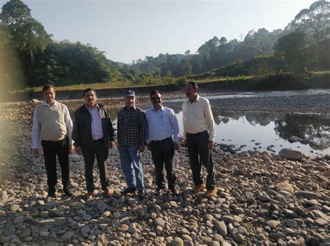 Visit of CMD and Director (Technical) NEEPCO to Ujh Multipurpose ...