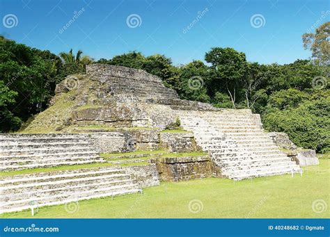 Mayan ruins Belize, Mexico stock photo. Image of maya - 40248682