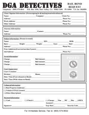 Fillable Online Fax Bail Request.pmd - DGA Detectives Fax Email Print ...