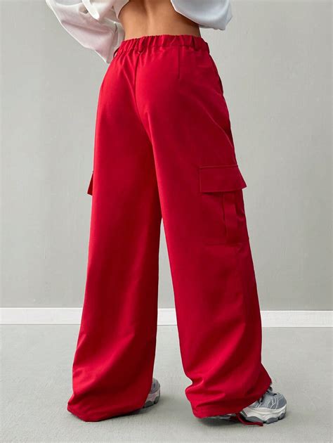 Coolane Women's Daily Wear Cargo Hip-Hop Rapper Streetwear Athleisure ...