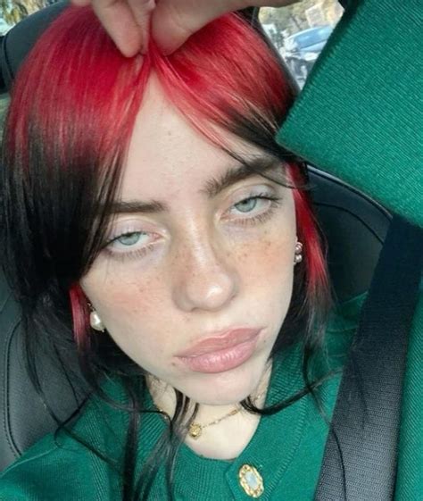 these red roots>>> | Mi novia hermosa, Famosos, Billie eilish