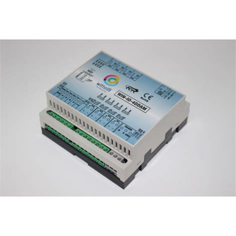 Buy WIN-IO-4DDAM IO Module With 10bit, 4 AI + 4 DI + 4 DO and Modbus ...