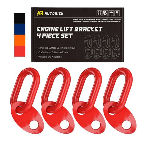 Buy AUTORICH7100 Lifting Bracket Set for Engine - 4 Heavy-Duty Engine ...