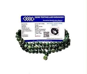 MAHANT JI 100% Natural and Original 108 + 1 Beads Margaj/Emerald or ...