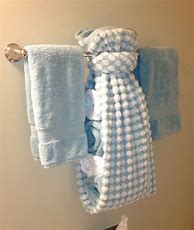 Image result for Creative Ways to Display Bath Towels