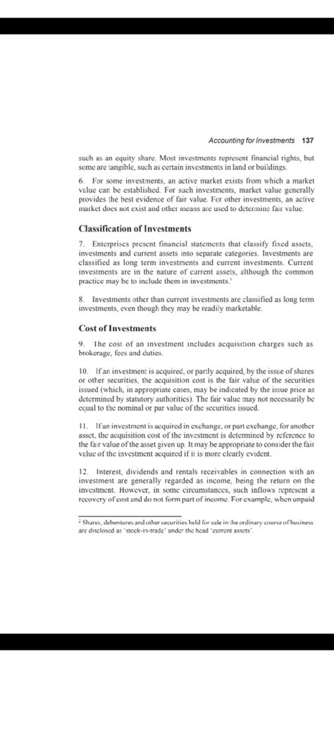 Classification - Investment managemnet - Studocu