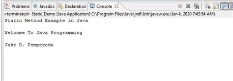 Image result for Static Method Example in Java
