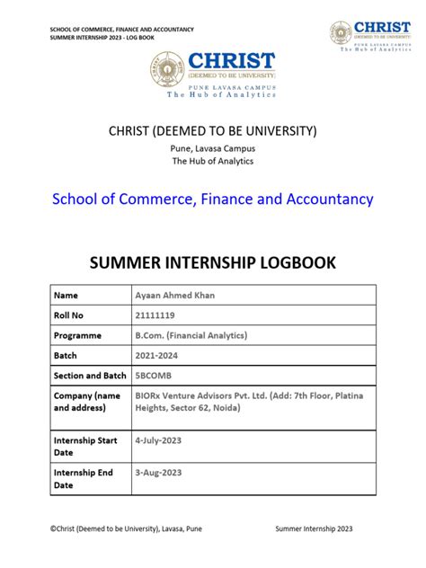 Image result for Internship Log Sheet for Full Stack Developer