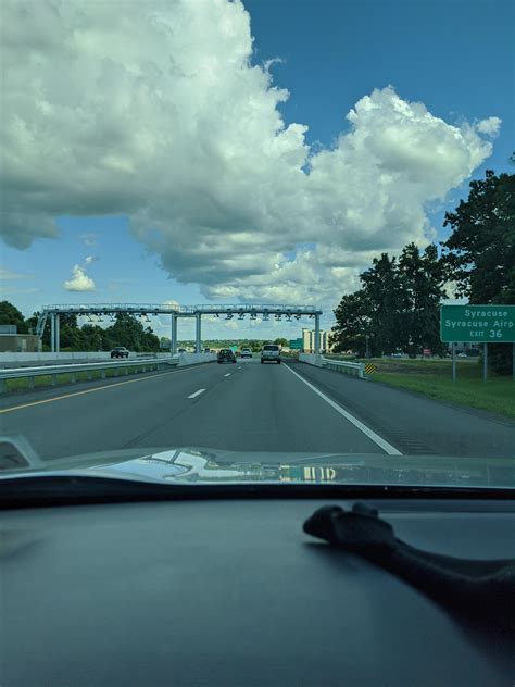 Does anyone know what these are? They put these up all over the Thruway ...
