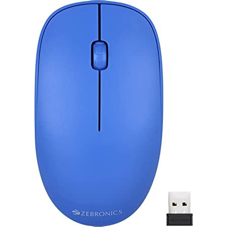 Amazon.in: Buy ZEBRONICS Zeb-Jaguar Wireless Mouse, 2.4GHz with USB ...