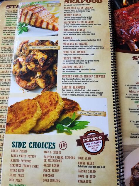 Menu at Black Stallion Steak House Restaurant, Monticello