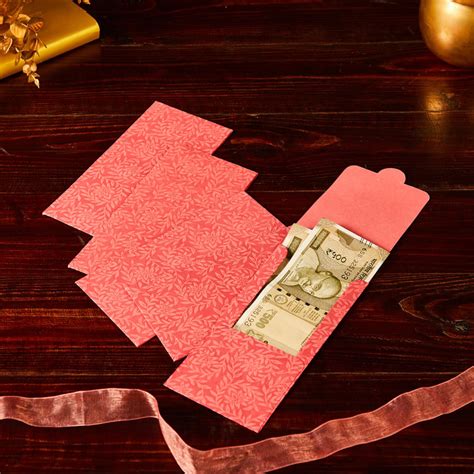 Buy Corsica Bela Set of 5 Printed Paper Money Envelopes from Home ...