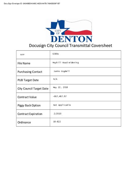 Fillable Online DocuSign Envelope ID: 6A049BD4-648C-46D9-A47B ...