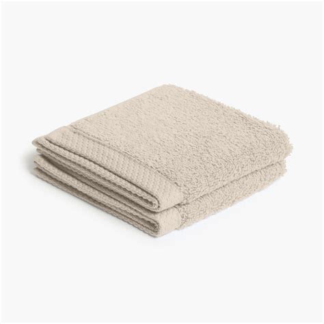 Buy D'DECOR Prism Solid Face Towel - Set of 2 - 30 x 30 cm from D'Decor ...